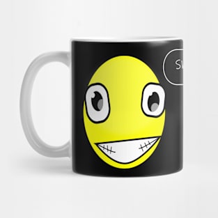 keep on smiling smiley Mug